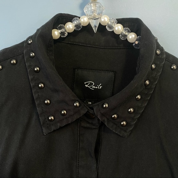 NWOT Rails Beau Studded Shirt - Picture 4 of 8